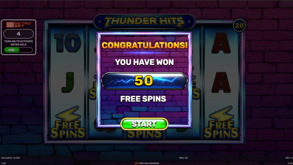 50 Free Spins