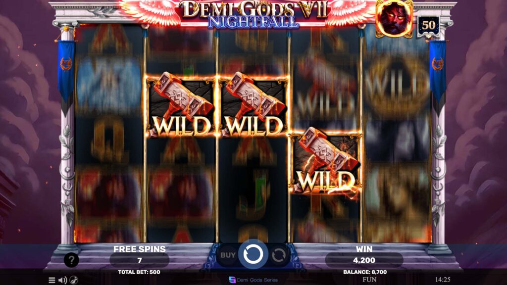 Free Spins Sticky Wilds